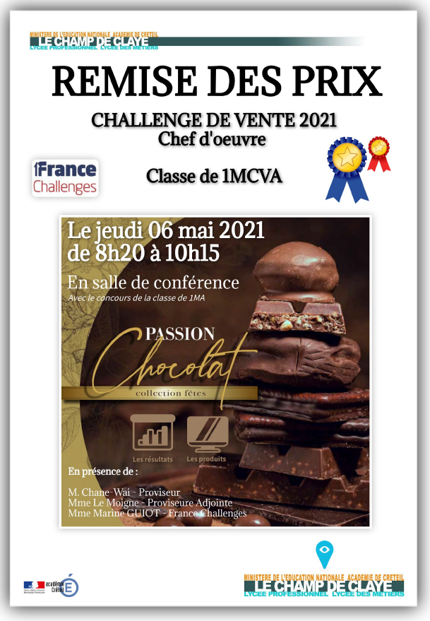 prix challenge vente