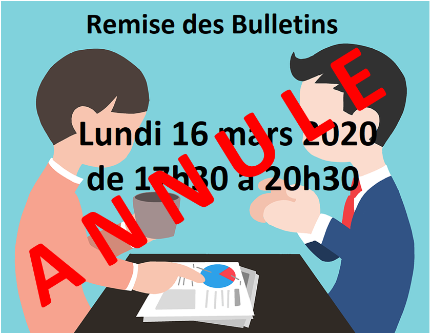 remise bulletin annule